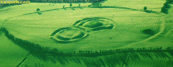 aerial shot of tara courtesy Michael at knowth.com